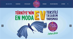 Desktop Screenshot of evtekstiliyarismasi.com